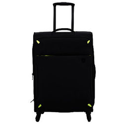 Qubed Newpoint 4-Wheel Medium Suitcase 65cm Black